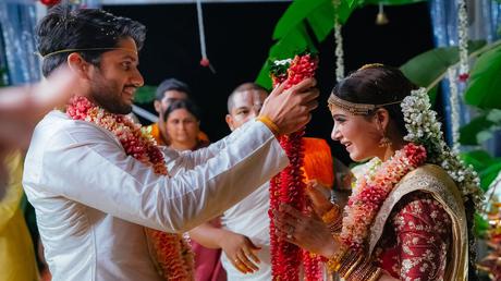 Image result for chaitanya and samantha wedding