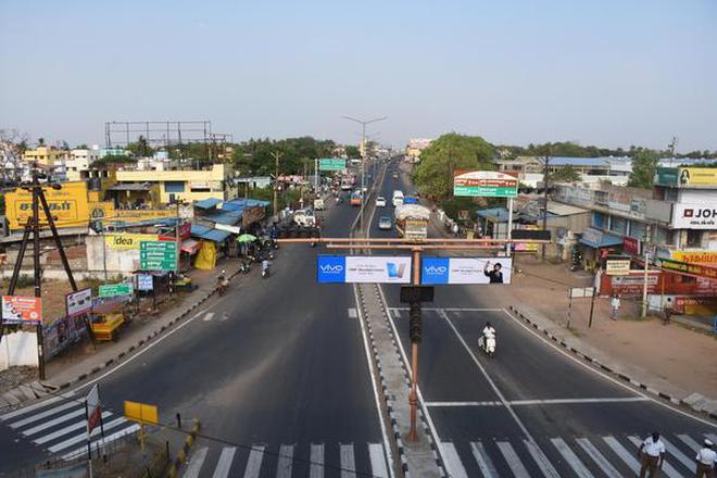 Image result for NH67 service road trichy