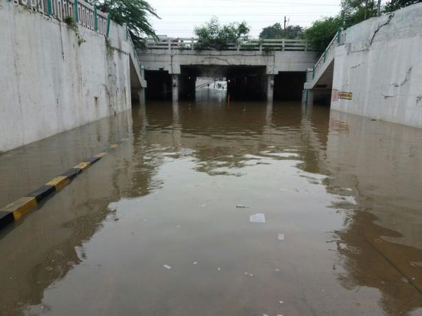 Image result for Chennai received rain for six hours, led to water logging
