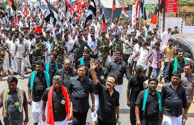 Image result for A Black day for Modi in Tamil Nadu