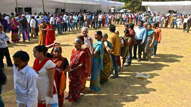 Mumbai scores 55% in civic polls, highest in 20 years - The Hindu