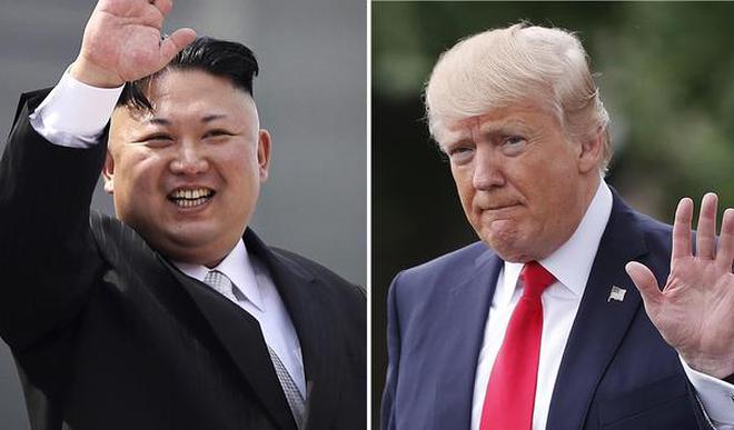 Image result for North Korea president with US President