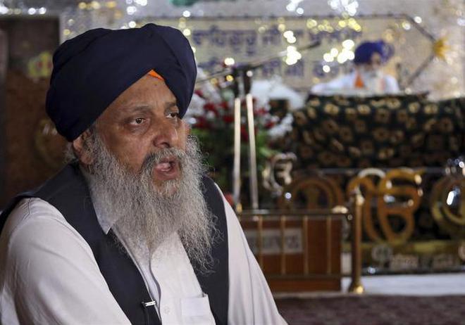 In this May 30, 2018 photo, Avtar Singh Khalsa, a longtime leader of the Sikh community, who will represent Afghanistanâ€™s tiny Sikh and Hindu minority in the next parliament, gives an interview to the Associated Press, in Kabul, Afghanistan.