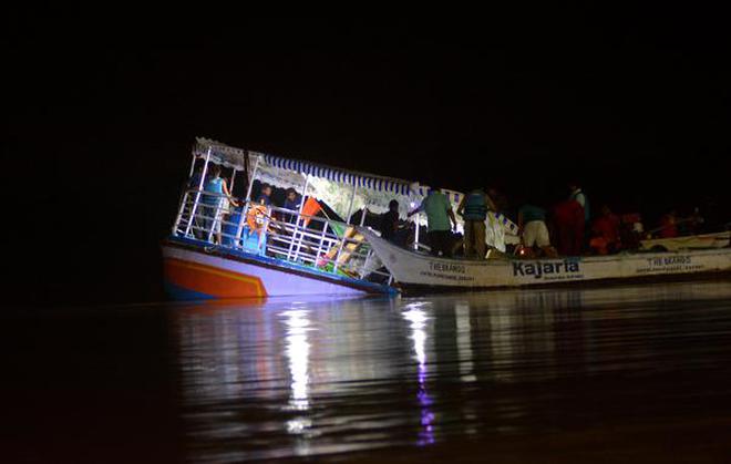 Image result for godavari boat accident