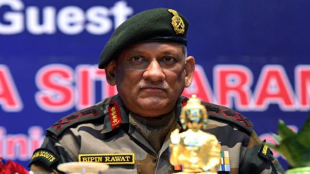 Army Chief calls for multi-pronged approach to deal with an assertive China