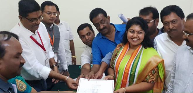 Image result for Congress Candidate sowmya reddy won Jayanagar by Election