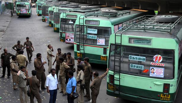 Image result for TNSTC workers continues strike demanding wage hike