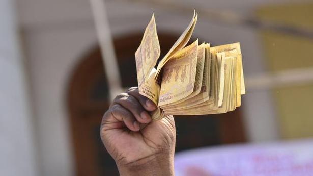 Demonetised notes worth ₹90 lakh seized in Chennai - The Hindu