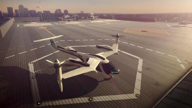 Image result for uber nasa flying taxi