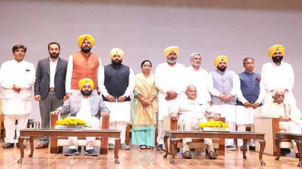 10 AAP MLAs inducted into Bhagwant Mann-led Cabinet in Punjab