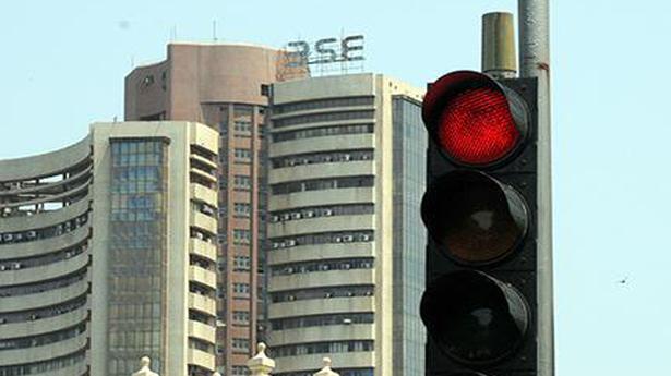 Sensex drops over 100 points in early trade; Nifty tests 17,850