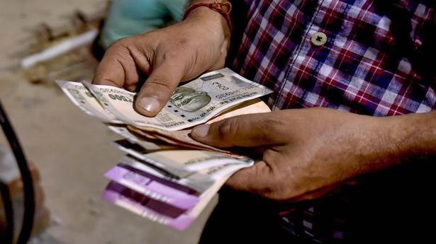 Rupee declines by 8 paise to trade at 16-month low level