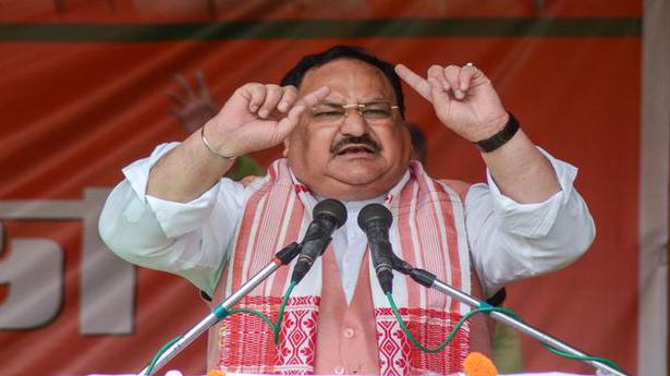 Assam Assembly Elections | Congress urges EC to register FIRs against Nadda, Sonowal for ads predicting outcome of polls