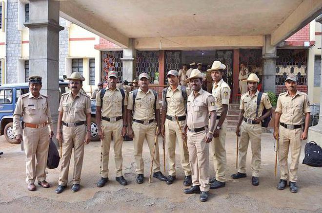 Image result for 1.	Security arrangements at Polling Booth in Telangana made tightly