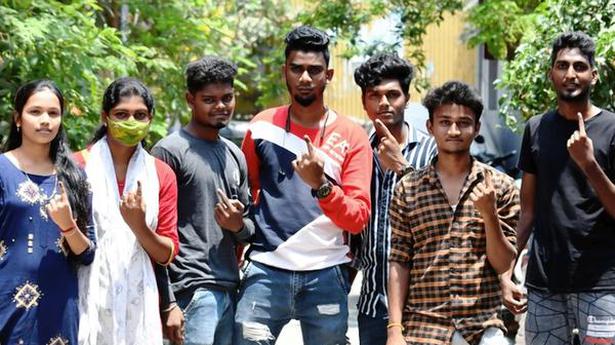Tamil Nadu Assembly polls | First-time voters exercise franchise with enthusiasm