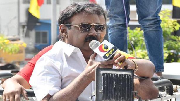 Vijayakanth admitted to hospital in Chennai