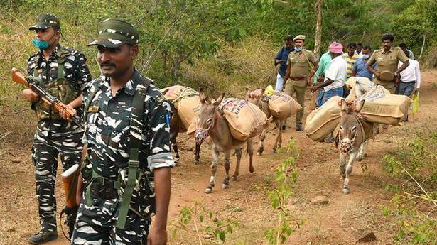 Tamil Nadu Assembly election | Donkeys deliver EVMs to hill hamlets