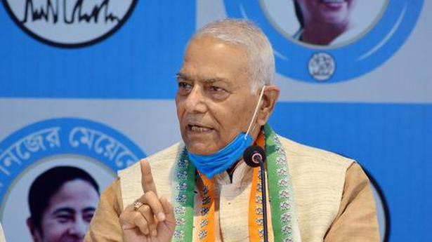 West Bengal polls | TMC delegation led by Yashwant Sinha complains to EC of ‘partisan behavior’ by central forces