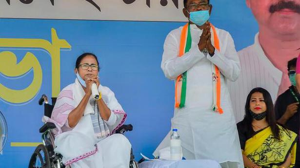 West Bengal polls | Narendra Modi should resign owning responsibility for COVID-19 surge: Mamata Banerjee