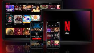 Netflix's gaming interface across Android