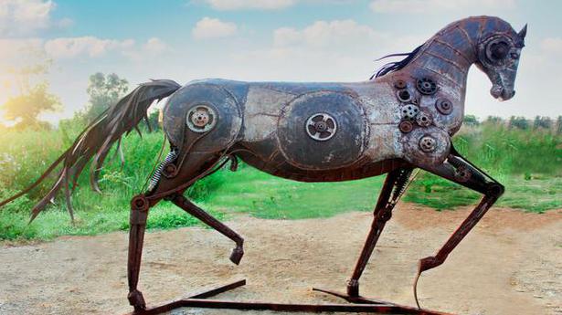 Hyderabad-based Dheeraj Kumar turns passion into sculptures of art