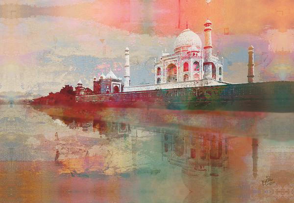 The Taj Mahal by Vijit Pillai