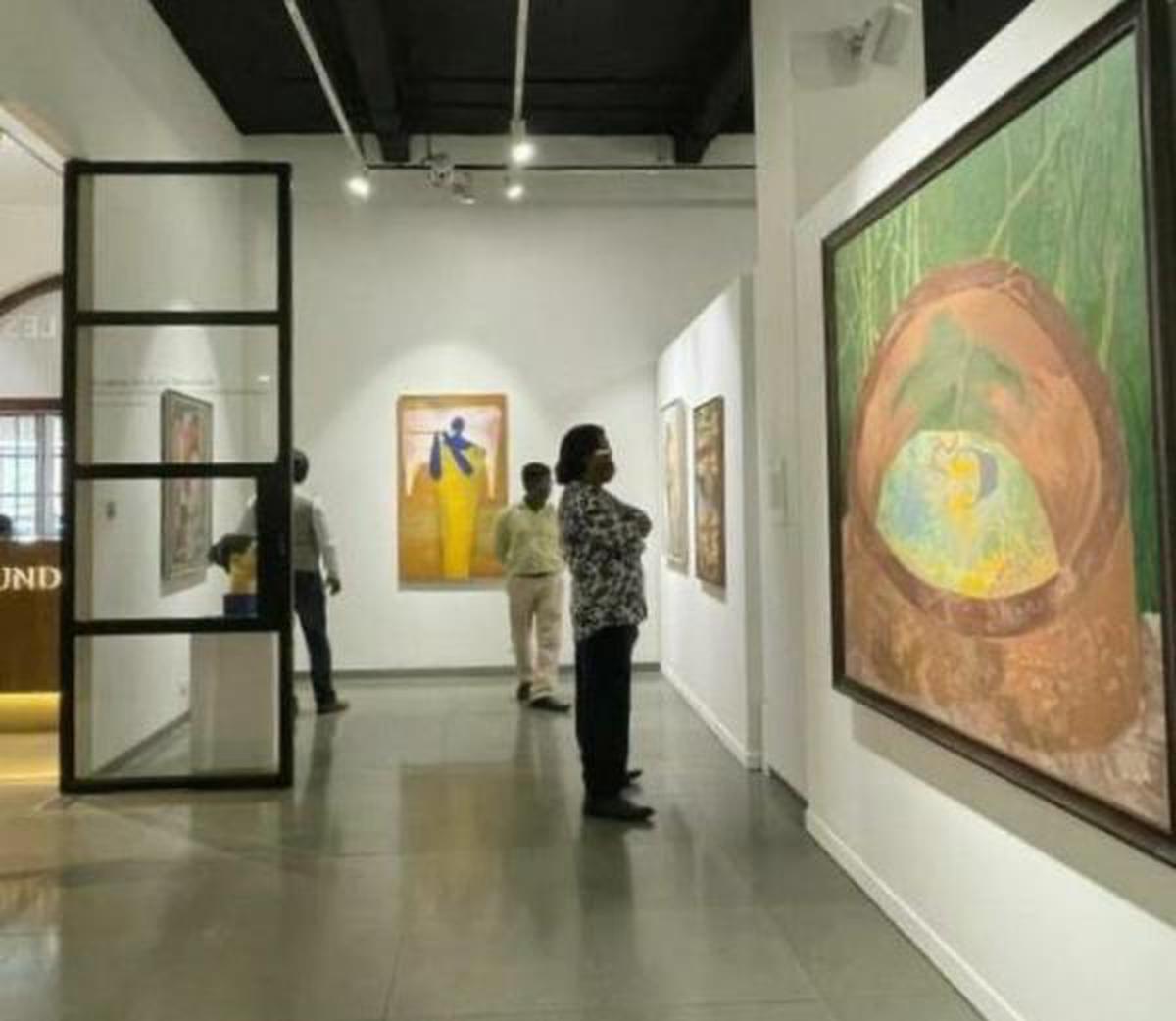 Visitors at Pundole Art Gallery