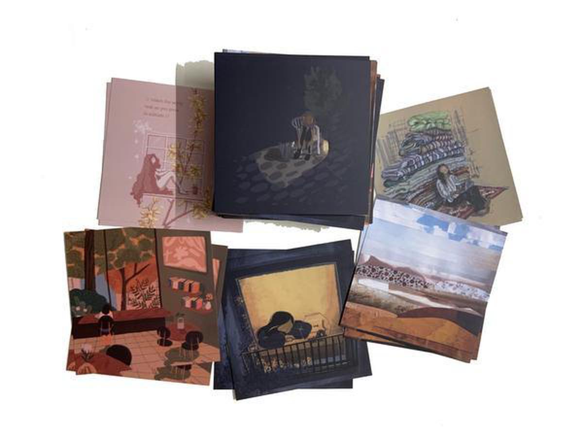 A set of six postcards sold by Shreya Parasrampuria and team