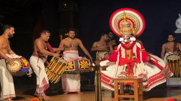 A new Kathakali production rich in innovation