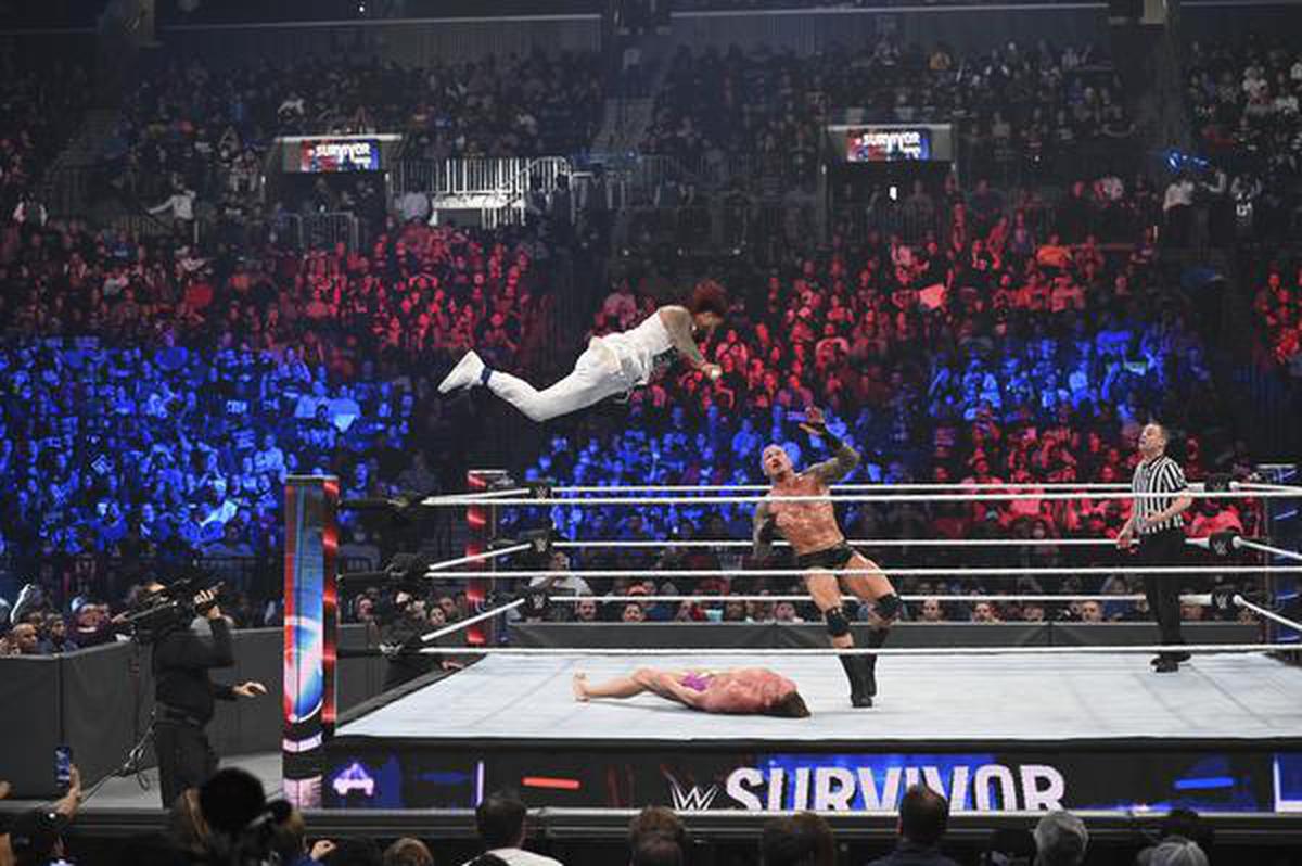 Randy Orton in action