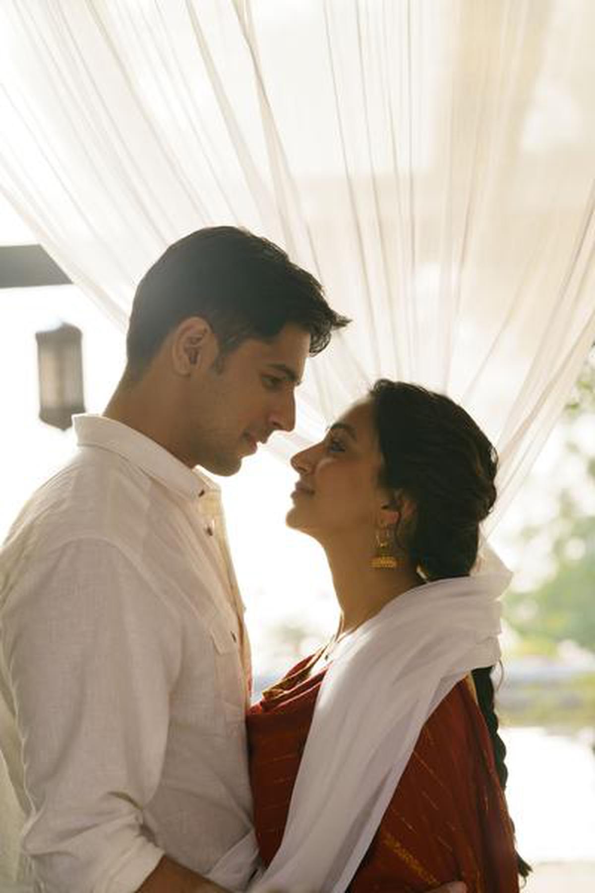 With Sidharth Malhotra in a still from the film