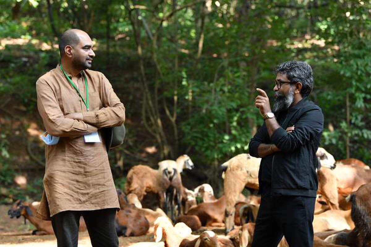Krish Jagarlamudi and cinematographer Gyanasekhar VS