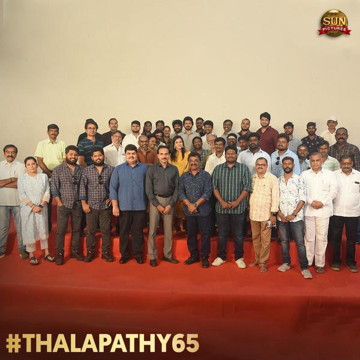 The team of ‘Thalapathy 65’: Kavin and Vijay in the picture