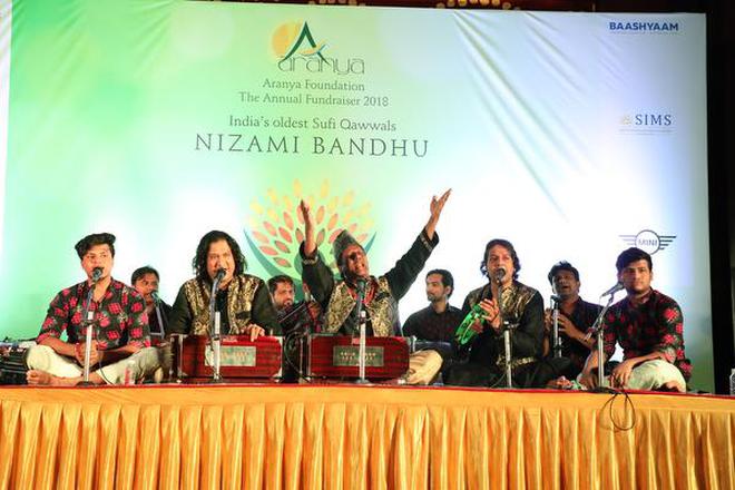 Nizami Bandhu performing their first concert in Chennai