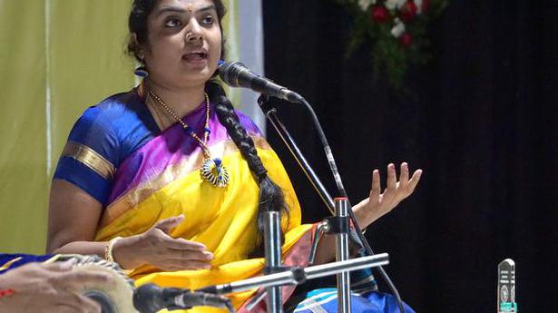 Vidya Kalyanaraman’s concert was themed on Devi kritis