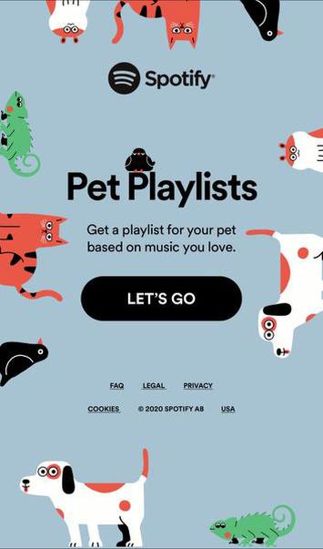 spotify dog music