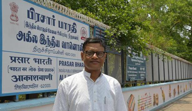 TSK Pillai, Deputy Director General, (Engineering), High Power Transmitters, All India RadioTiruchi. Photo: M. Moorthy/The Hindu