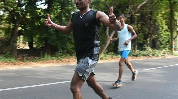 DGP Jayanth Murali runs marathon for a cause
