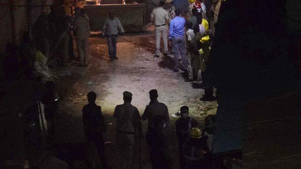 Under construction building collapses in Kashmere Gate; 30 rescued