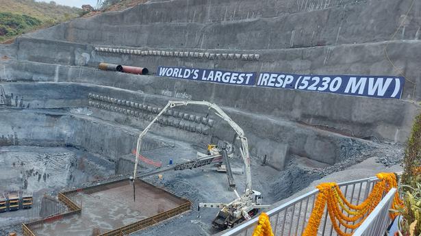 CM Jagan initiates work at Greenko’s 5230 MW energy storage project