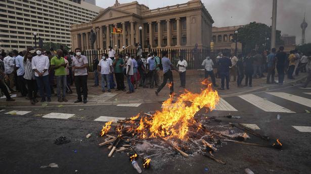 Protesters blame Sri Lanka leader for severe economic crisis