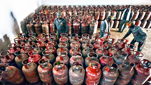 Domestic LPG price hiked by ₹3.50