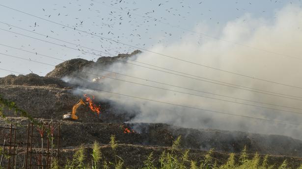 Massive fire breaks out at Delhi’s Ghazipur dumping yard