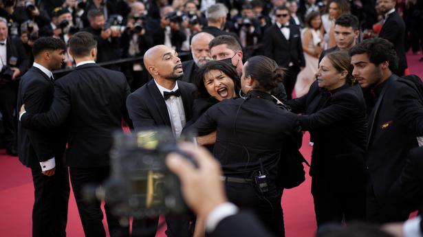 Cannes 2022: Protester crashes red carpet at George Miller’s film premiere