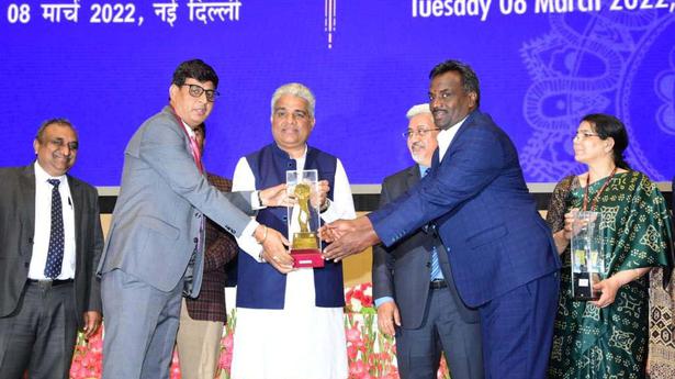 NLCIL Mines I and II bag National Safety Award