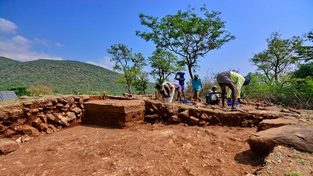 Megalithic burial cluster excavated near Kollegal