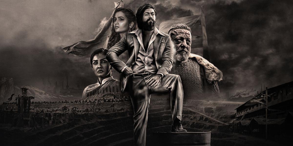 The poster of KGF Chapter 2