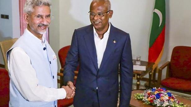 Jaishankar calls on Maldivian President Solih; discusses special partnership between the two countries