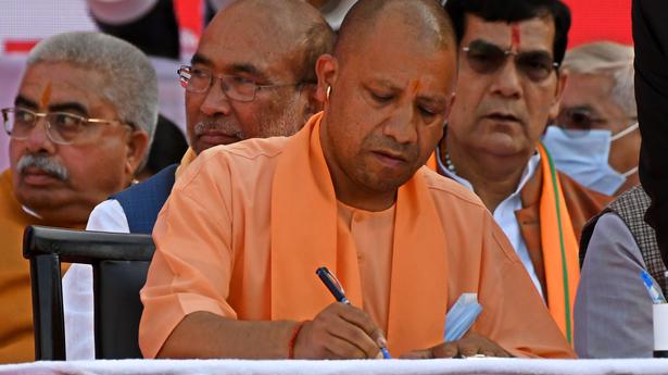 Morning Digest | Yogi Adityanath takes oath as U.P. CM, IPL opener to indicate dawn of a new era, and more