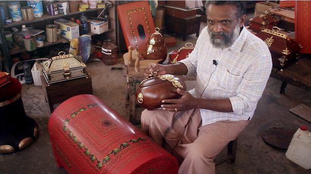 Master craftsman VV Suresh Kumar at the forefront of reviving Nettoor petti and other traditional wooden boxes in Kerala